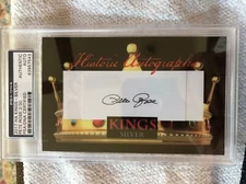 PETE ROSE 2017 HA Kings-Silver Auto PSA/DNA Certified
