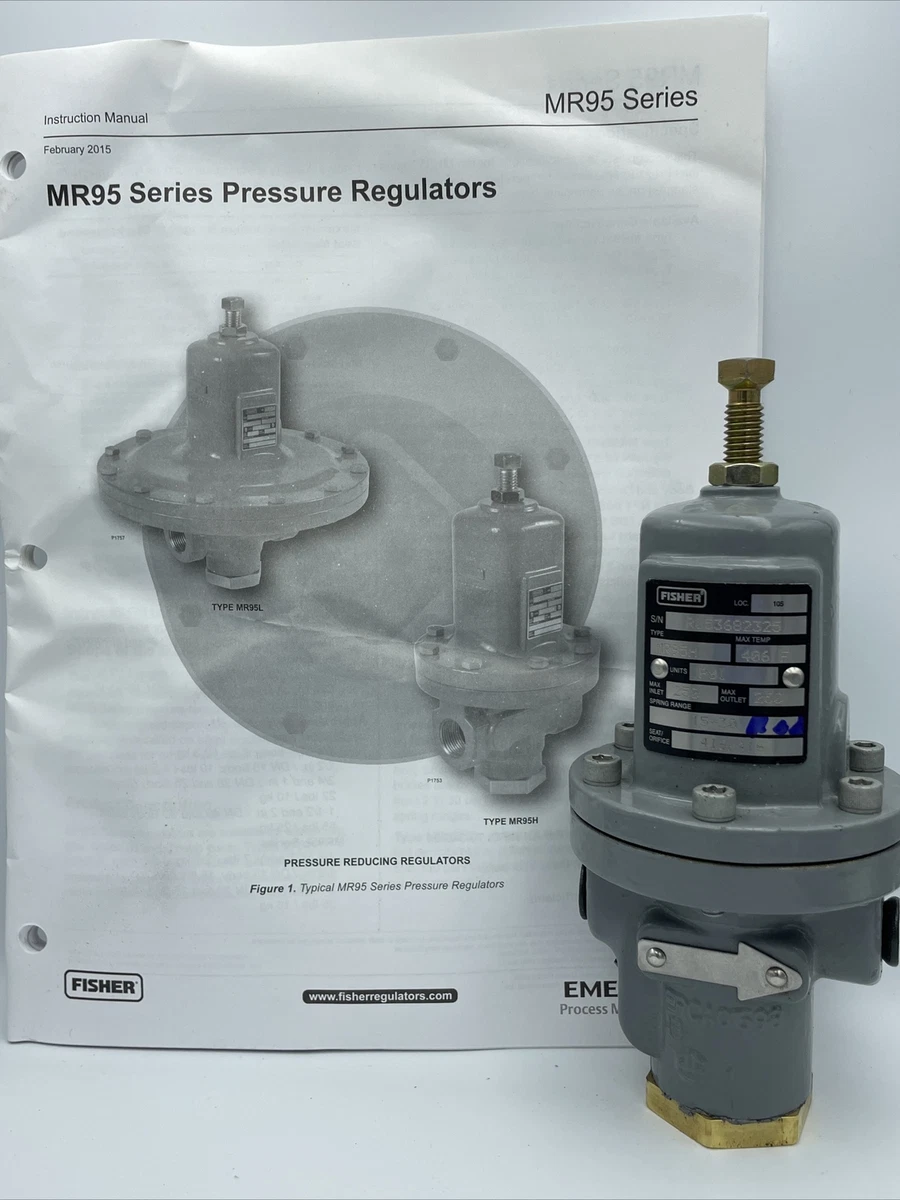 Fisher 1 WCC MR95L Pressure Regulator, 58 OFF