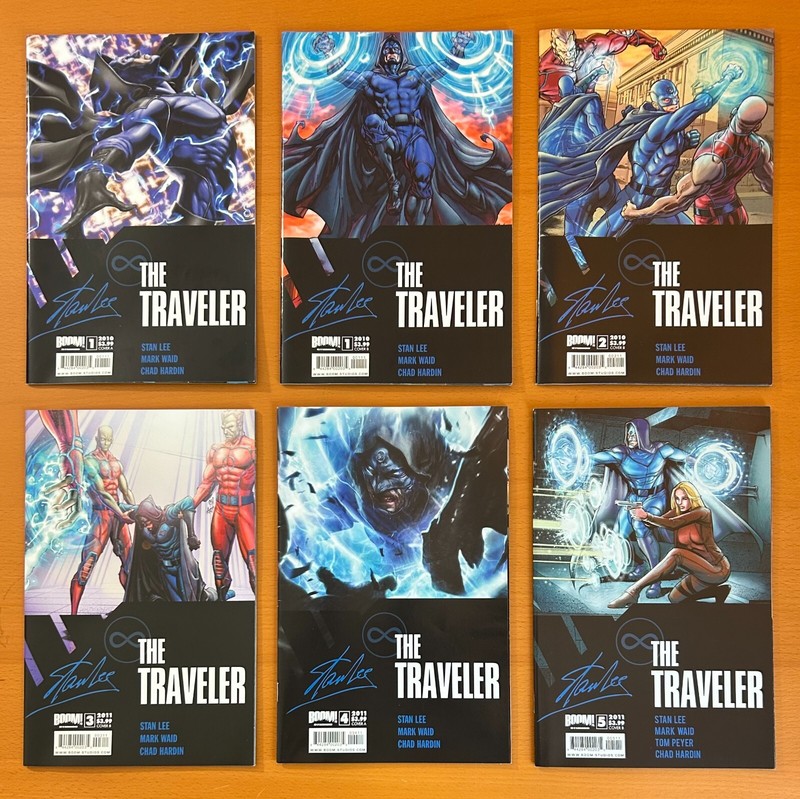 The Traveler #1 to 12 complete series + #1 B Stan Lee (Boom 2010) 13 x comics