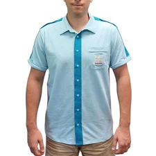 Team Zissou Uniform Shirt Life Aquatic Steve Zissou Movie Costume Ned Plimpton