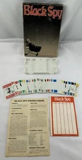 1981 Black Spy Game by Avalon Hill Complete in Very Good Condition FREE SHIPPING