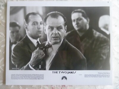 THE TWO JAKES 8x10 B/W Press Photo / Jack Nicholson