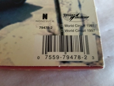 Buena Vista Social Club - Nonesuch ‎– 79478-2 / CD, Album, Reissue