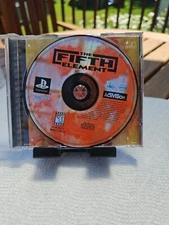 PS1 THE Fifth Element (Sony PlayStation 1, 1998) No Manual 