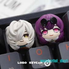 Handmade Honkai: Star Rail Resin KeyCaps Keyboard Cap for Mechanical Keyboard