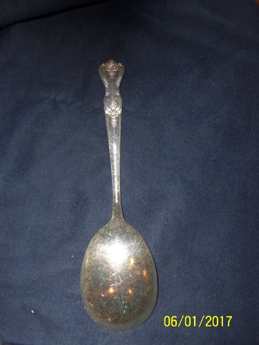 Magnolia - Inspiration Wm Rogers Mfg Co Extra Plate Original Rogers Tablespoon - Picture 2 of 3