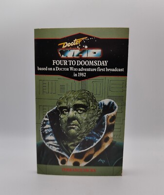 Doctor Who Four To Doomsday Virgin Blue Spine 1991 fast neuwertig. Ungelesen