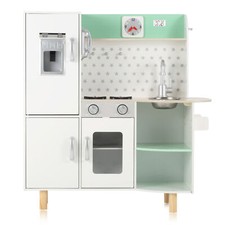 Baby Vivo Cuisine pour Enfants Bois Jouet Moderne Cuisinière Dînette Éducatif