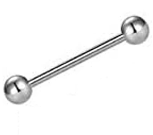 Tongue Bar Bars Ear New Eyebrow Nipple Tragus Surgical Steel Barbell Piercing - Picture 7 of 9