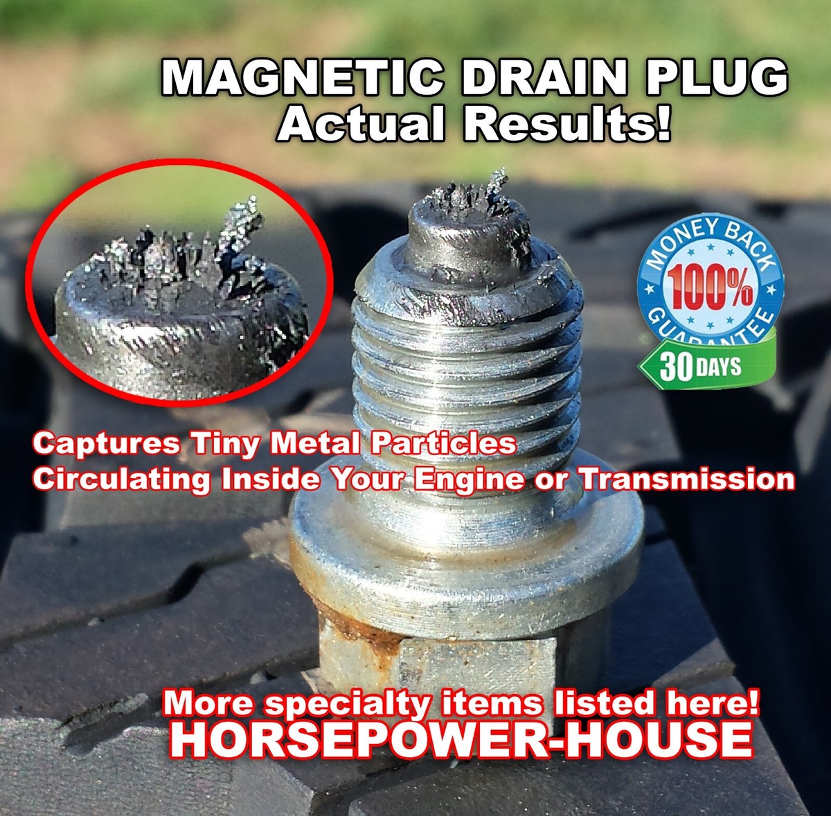 14mm 1.5 MAGNETIC OIL DRAIN PLUG 2000-2004 Kawasaki ZX-12R