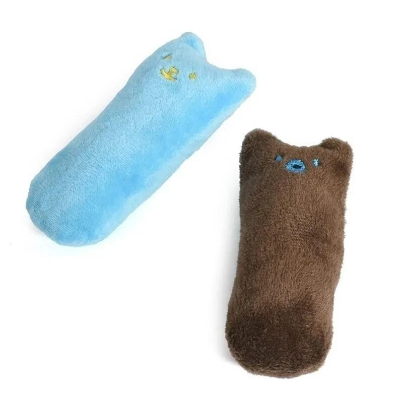 Pet Cat Kitten Catnip Toys Chewing Teeth Grinding Thumb Interactive Funny Toy - Image 2 of 4