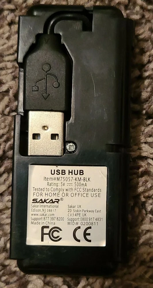 Usb Hub SAKAR 4 Port