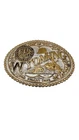 Montana Silversmiths Wyoming Belt Buckle G09 Gold Silver Cowboy Rodeo