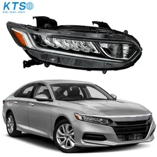 For Honda Accord Sedan 2018-2020 Front Headlight LED Signal Halogen Passenger RH
