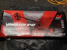Minelab VANQUISH 540 Pro Pack Metal Detector   Multi-IQ Technology  Waterproof