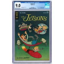 The Jetsons #1 1963 Gold Key CGC 9.0 [1st Print] 1st comic book app. of Jetsons