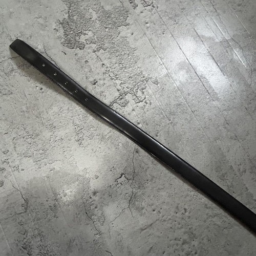 Auténtico cinturón de cuero negro con logotipo de Saint Laurent para hombre - Imagen 22 de 24
