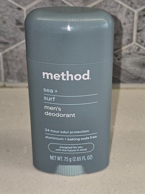 Method Sea Surf Men s Deodorant 24 Hour Aluminum Free 2.65oz