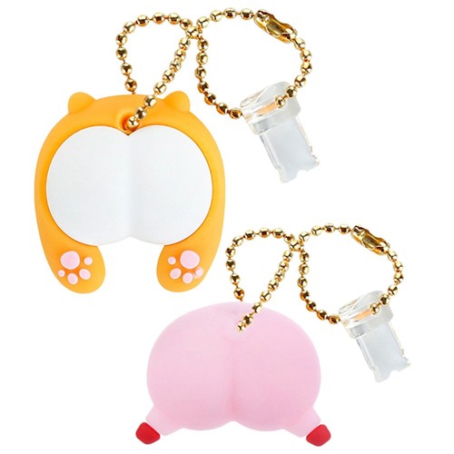 2 Pcs Dust-proof Decorative Pendants Cute Phone Charm Protectors - 第 8/12 張圖片