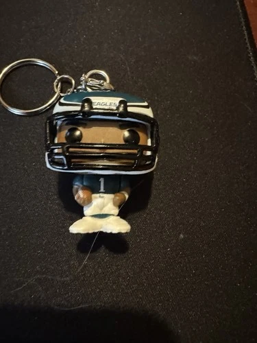 Jalen Hurts NFL Eagles Funko POCKET Pop Vinyl Keychain Mini 1.5 INCH Custom