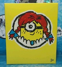 Wendy s Adult Meal Toy Minions Monsters Minion Frosty Figure 2026 Sealed