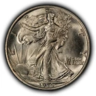 1935 50c Walking Liberty Silver Half Dollar - BU - SKU-H3917