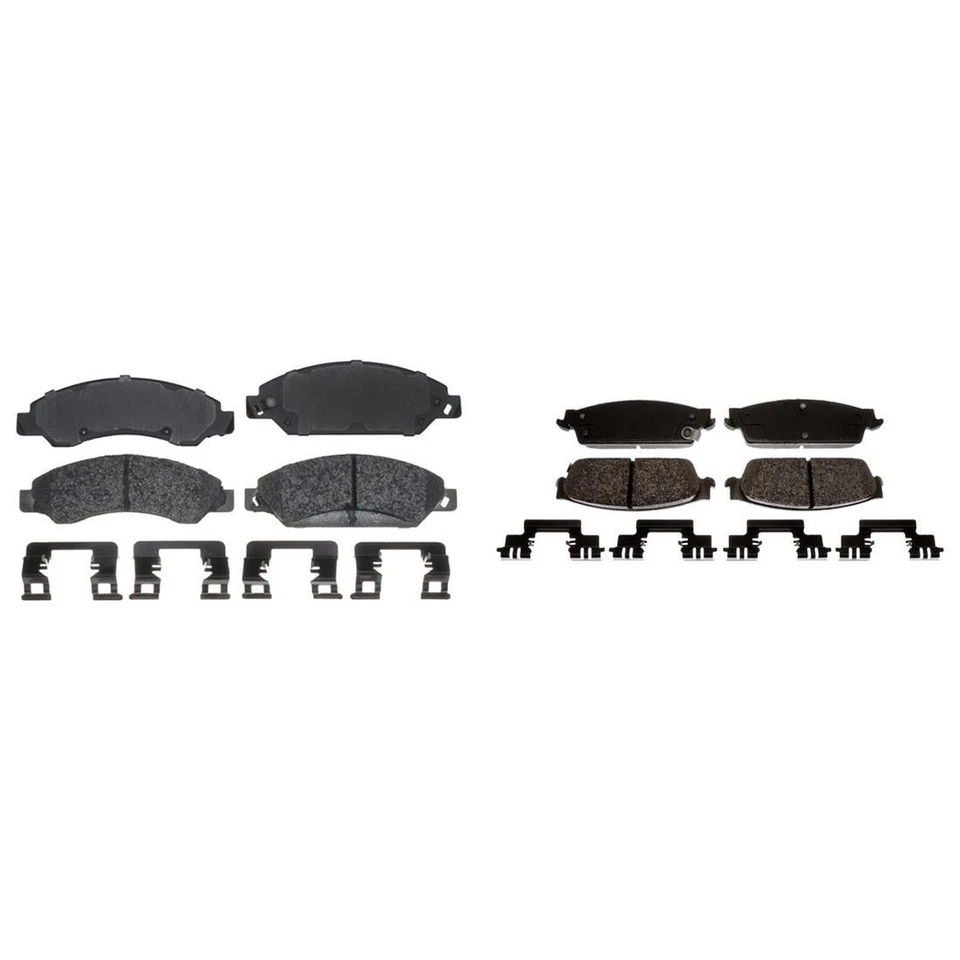 Pastillas de freno de cerámica delanteras y traseras para camioneta Cadillac Escalade ESV 2007 - Raybestos Foto 4 de 4