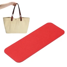 14x5 Inch Felt Base Shaper Bag Bottom Shaper Pad Purse Liner Red
