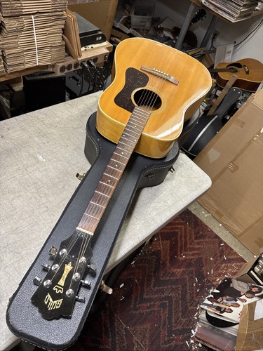 1979 Guild USA G-37 BL Blond Acoustic Electric Guitar Vintage w/ original case