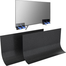 EUCATUS BEST PRODUCTS  GIFTS TV Speaker Passive Amplifier Set: black