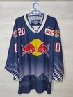 #20 SCHMIDT RED BULLS MUNCHEN 2019-20 HOME SHIRT WARRIOR JERSEY HOCKEY SIZE XL