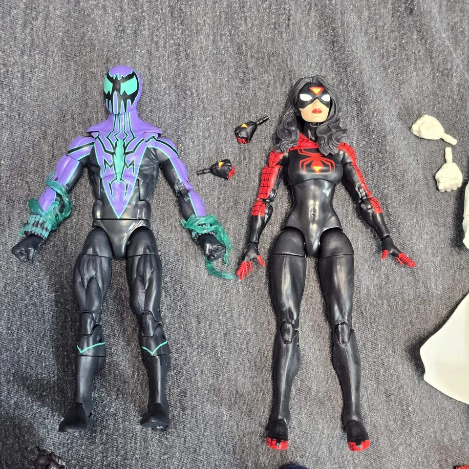 Marvel Legends Lote De 8 Starlord Yondu Elektra Daredevil Spider Woman y Más Foto 2 de 4