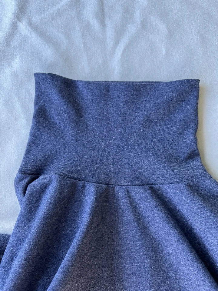 Basic Editions Mens Blue Turtleneck Long Sleeve Sz Medium NWT - Image 4 of 4