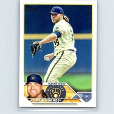2023 Topps Corbin Burnes #225 Milwaukee Brewers