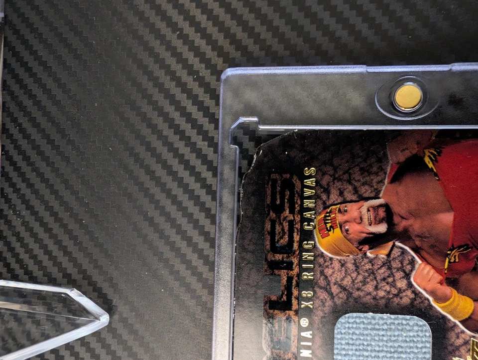 2002 WWE Fleer PPV Reliquia The Rock Dwayne Johnson Vs Hulk Hogan Wrestlemania 18 Foto 4 de 4