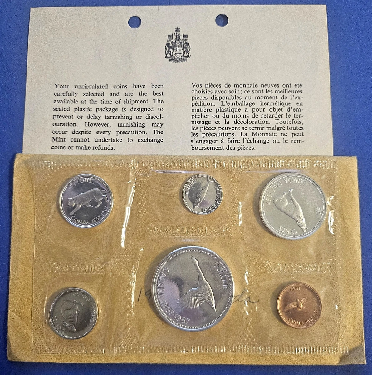 1967 Canadian Coins In Canadian Coin Mint Sets for sale | eBay