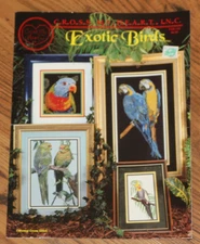 VTG 1997 Cross My Heart Exotic Birds - #CSB-156 - Pattern Booklet