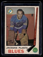 1969-70 O-Pee-Chee Hockey Jacques Plante #180
