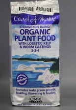 Coast of Maine OMRI Listed Organic Stonington Blend Plant Food  4 Pound Bag