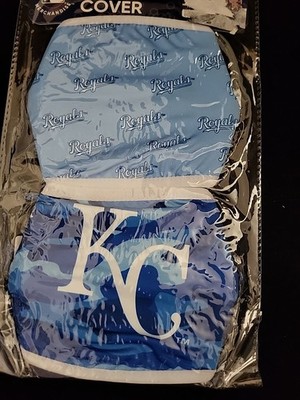 Kansas City Royals 2 Pack Adult Cloth Face Mask Covering 