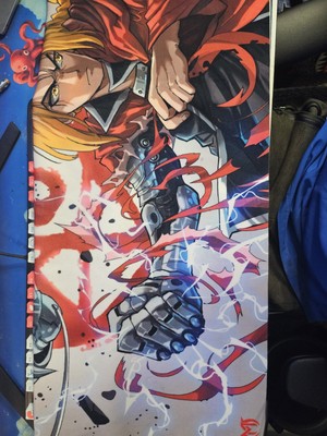 Fullmetal Alchemist-2 Player Cloth Playmat- Meta Mats x Dueling Guard