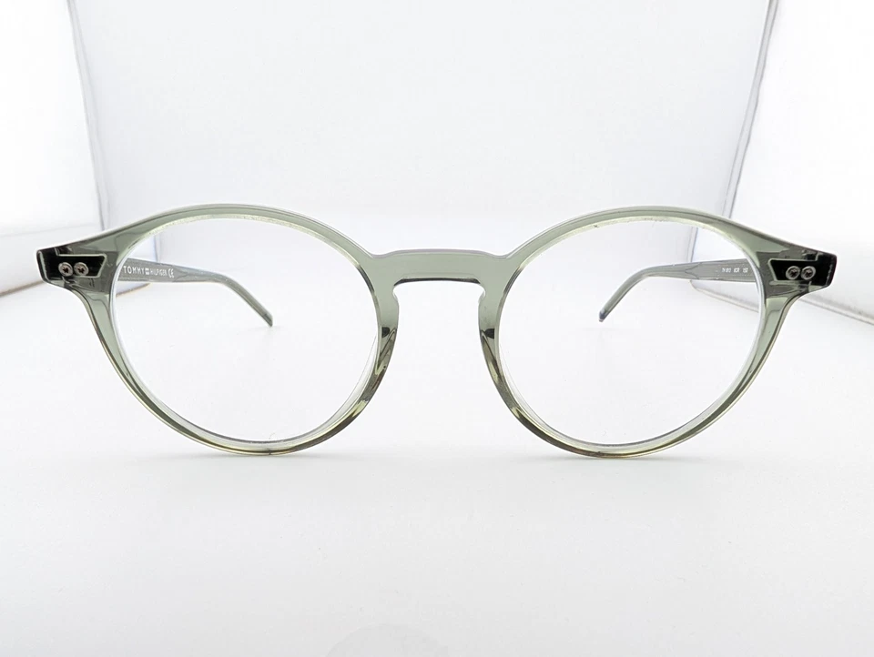 Tommy Hilfiger Eyeglasses, Frames Only, TH 1813 6CR, 49-21-150, Clear Green - Image 2 of 4