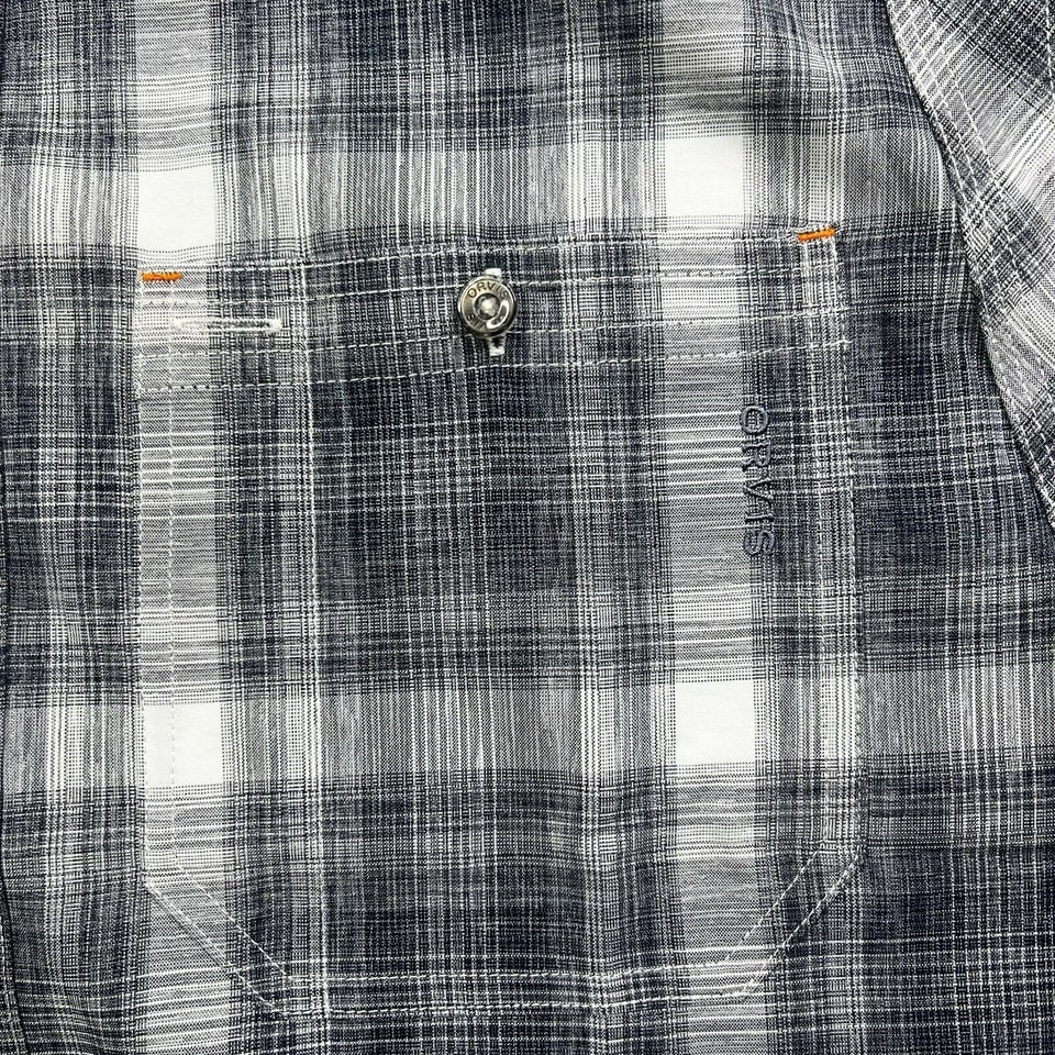 Orvis Trout Bum Active Fit Fishing Shirt Mens Size L Large Multicolor