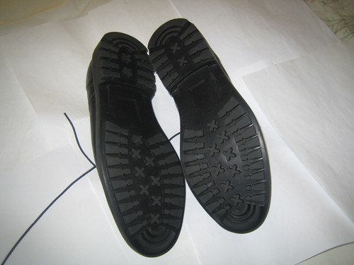 Zapatos Hombre George - Negro - Talla 8 - Buen Estado - Imagen 3 de 4