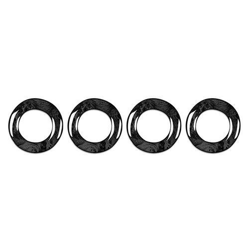 4x Interior Door Lock Pin Cover Trim For Benz C E GLC Class W205 W212 X253 15-21 - Picture 3 of 8