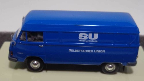 Brekina H0 13302 Mercedes Benz L206 Kastenwagen "Selbstfahrer Union" NEU & OVP - Bild 1 von 5