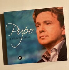 PUPO "LE PIU BELLE CANZONI" RARO BOX 3 CD fuori catalogo - SIGILLATO