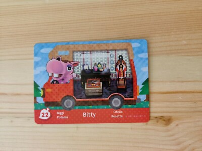 Carte Amiibo Animal Crossing 27 Claude [EUR] Welcome Amiibo Near Mint
