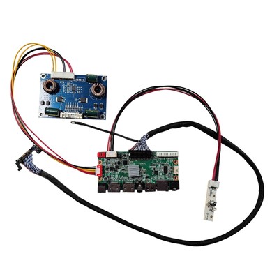 For 28 in 1920x360 DV280FBM-NB0 Bar LCD Screen HD USB SD Card Control Board