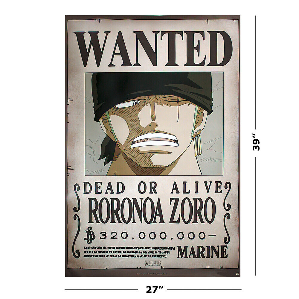 Zoro - Manga Anime Design V2 - Zoro Roronoa - Posters and Art Prints